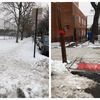 Some Sidewalks & Bike Lanes Remain Treacherous As City Continues To Dig Out From Snowstorm